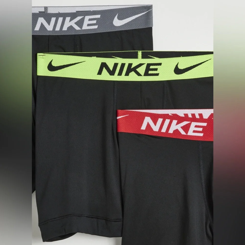 Nike Pro DRI-FIT Men's Performance Boxer Briefs 3 pair pack